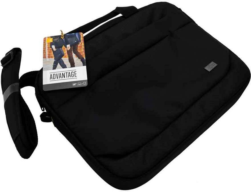Case Logic Advantage 14" Attaché Notebook-Tasche Polyester Schwarz
