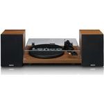 Lenco LS-480WD Bluetooth Plattenspieler mit 2 externen Lautsprechern (LS480WD)