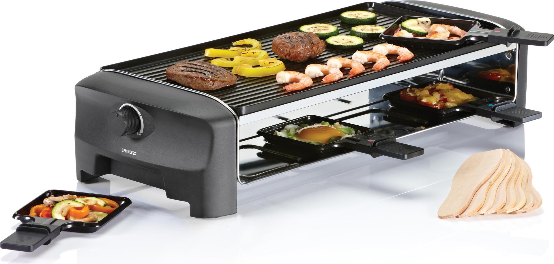 Princess 162840 Raclette 8 Grill & Teppanyaki Party (162840)