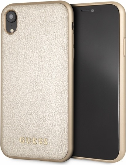 GUESS GUHCI61IGLGO Hardc ase iPhone Xr Gold (GUHCI61IGLGO)