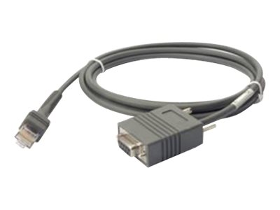 Zebra CBA-R01-S07PBR Serielles Kabel RS-232 DB-9 2,13 m Grau
