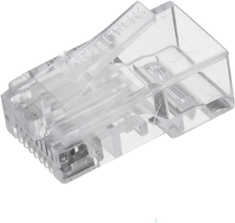 UNITEK MODULARER STECKER RJ45 (8P8C), CAT.6, Y-OT19TP (Y-OT19TP)