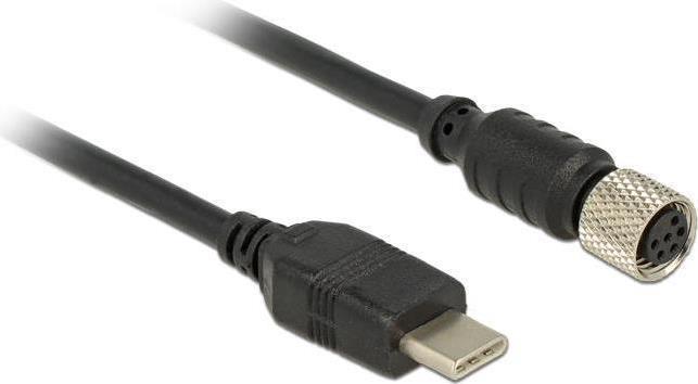 Navilock 62940 USB 2.0 C M8 Schwarz Kabelschnittstellen-/adapter (62940)
