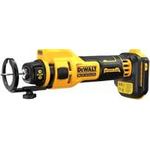 DEWALT DCE555N-XJ Akku-Trockenbaufräse 18 V - Akku-Technologie: 18 Volt XR Li-Ion Leerlaufdrehzahl: 26.000 min-1 Werkzeugaufnahme: 1/4" und 1/8" Gewicht (inkl. 2/5 Ah-Akku): 1,2/1,4 kg (DCE555N-XJ)