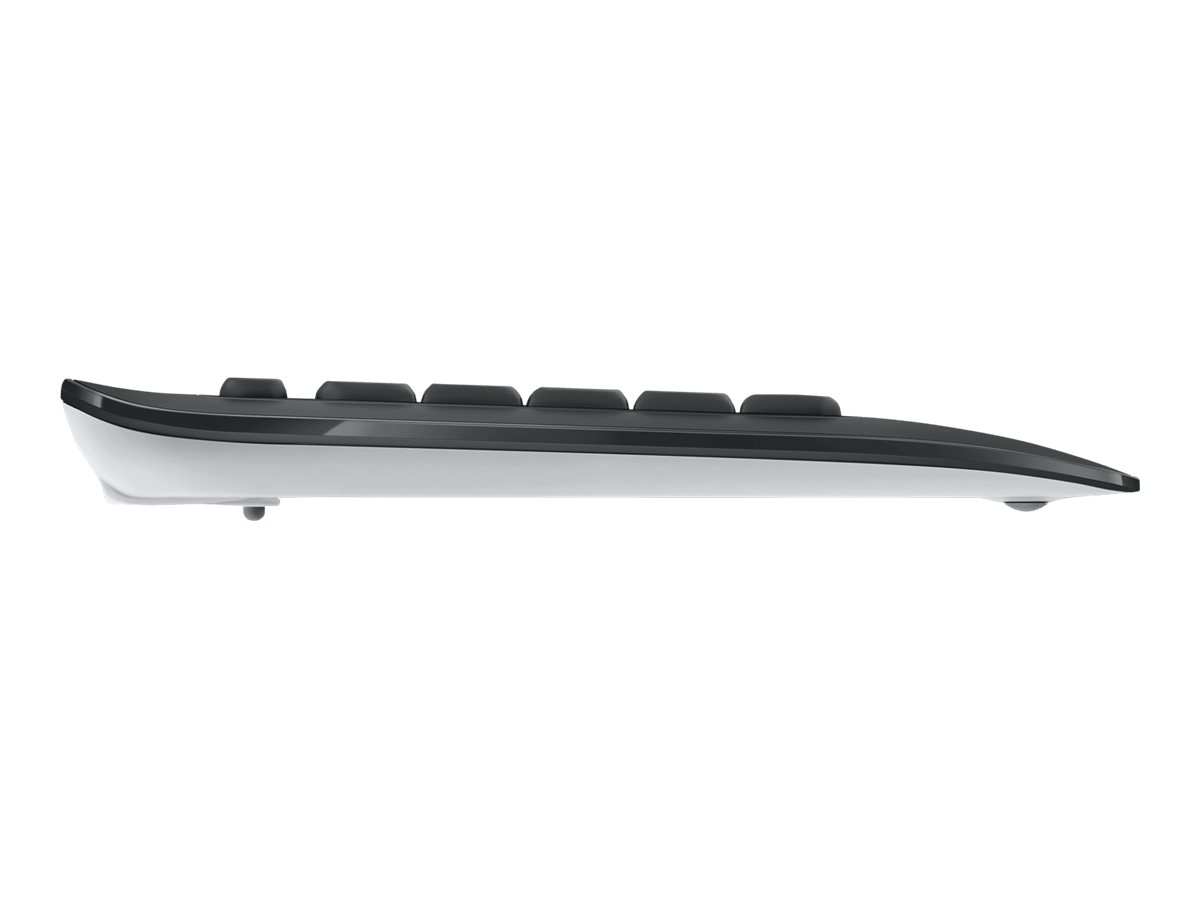 Logitech MK540 Advanced Kabelloses Tastatur-und-Maus-Set QWERTZ Deutsch Schwarz/Weiß