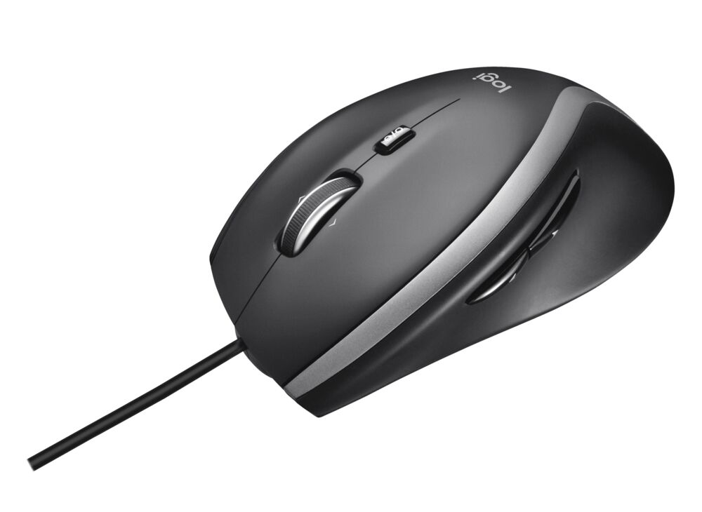 Logitech M500 Lasermaus verkabelt 1000 DPI USB Schwarz