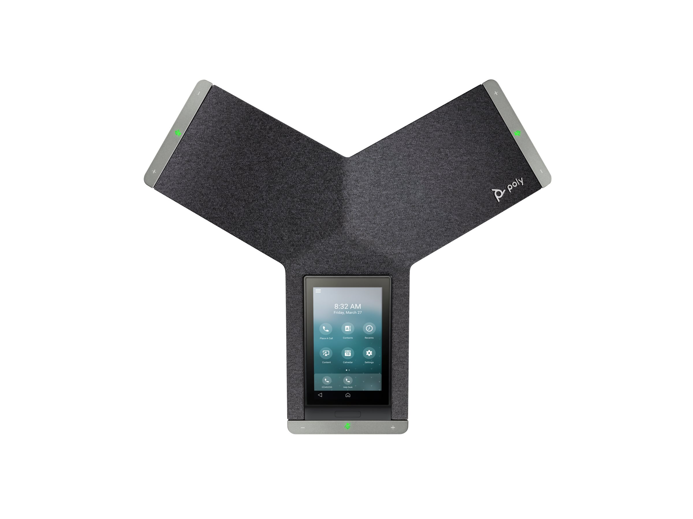 HP Poly Trio C60 NR VoIP-Konferenztelefon PoE Schwarz