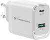 Conceptronic Ladegerät 2Port 45W 1xUSB-C 1xUSB-A weiß (ALTHEA20W45)