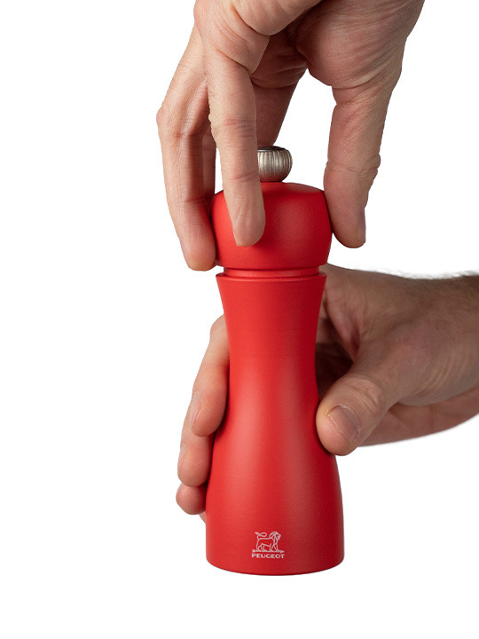 Peugeot Saveurs Tahiti Salz- und Pfeffermühlen-Set 15 cm Koralle, Rot