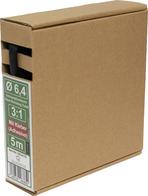 Quadrios 23CA176 Schrumpfschlauch mit Kleber Schwarz Schrumpfrate:3:1 5 m (23CA176)