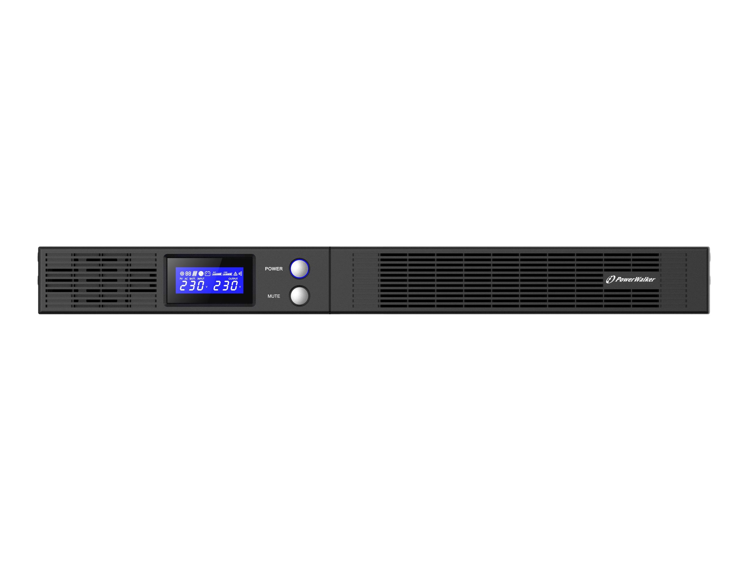 PowerWalker VI 750 R1U USV Line-Interactive 750 VA 450 W Schwarz