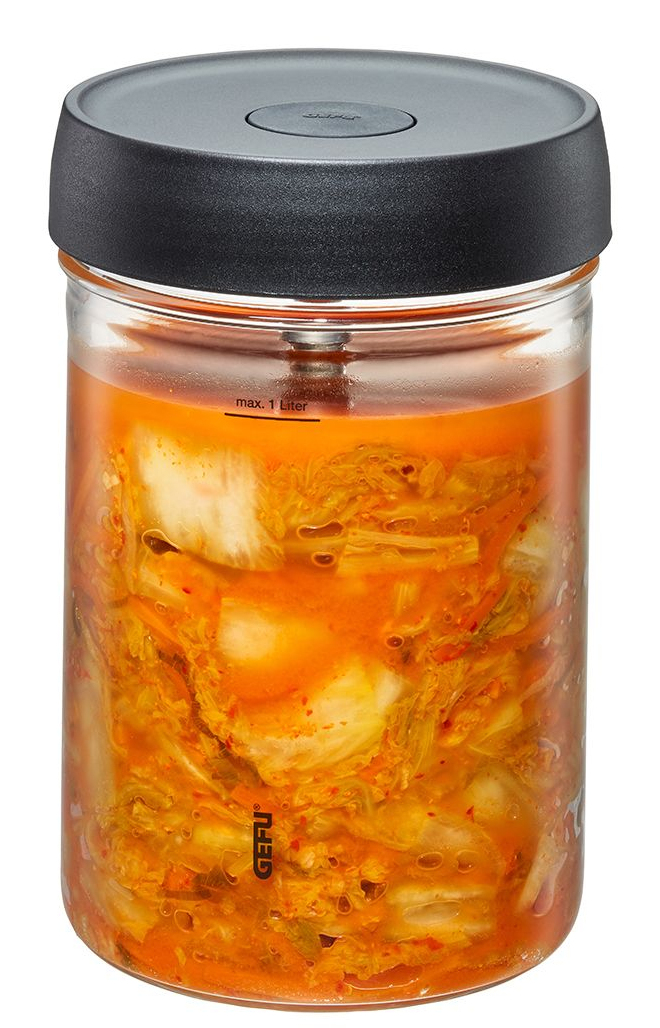 GEFU NATIVO Fermentierglas 1 l Transparent