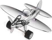 TROIKA Büroklammerspender STOP-OVER silber (GAM12/CH)