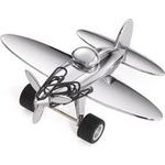 TROIKA Büroklammerspender STOP-OVER silber (GAM12/CH)