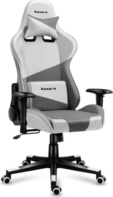 Huzaro Force 6.2 PC-Gamingstuhl Schalensitz Grau, Weiß (Hz-Force 6.2 White Mesh)