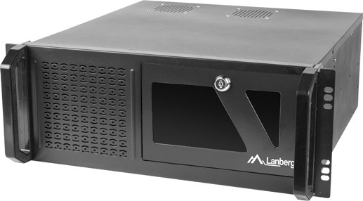 Lanberg Server Gehäuse Rackmount ATX 450/08 19" 4U (SC01-4504-08B) (geöffnet)