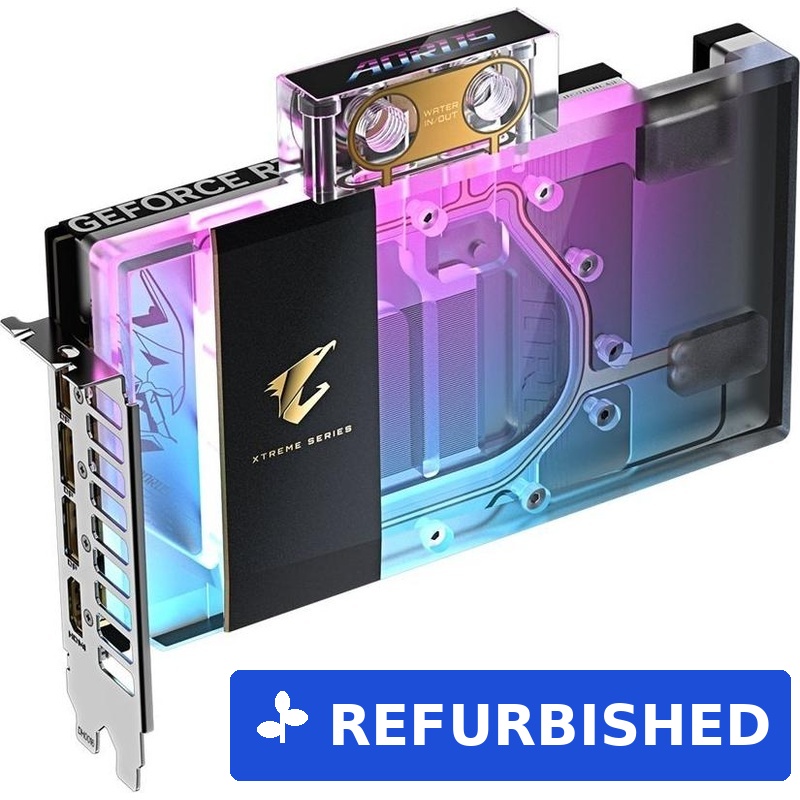 Gigabyte AORUS GeForce RTX 5080 XTREME WATERFORCE WB 16G (GV-N5080AORUSX WB-16GD) (geöffnet)
