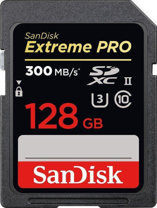 SanDisk Extreme PRO SDHC" UHS-II 128GB (SDSDXDK-128G-GN4IN)
