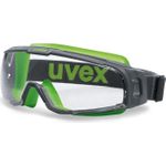 Uvex 9308245 Schutzbrille/Sicherheitsbrille Grau - Limette (9308245)