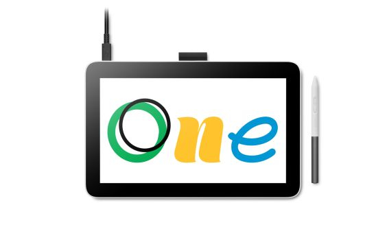 Wacom One 12 Grafiktablett Weiß