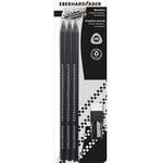 EBERHARD FABER Bleistift-Set WINNER, HB, schwarz, 7-teilig rund, Härtegrad: HB, Minenstärke: 2,0 mm, holzfrei, - 1 Stück (510197)