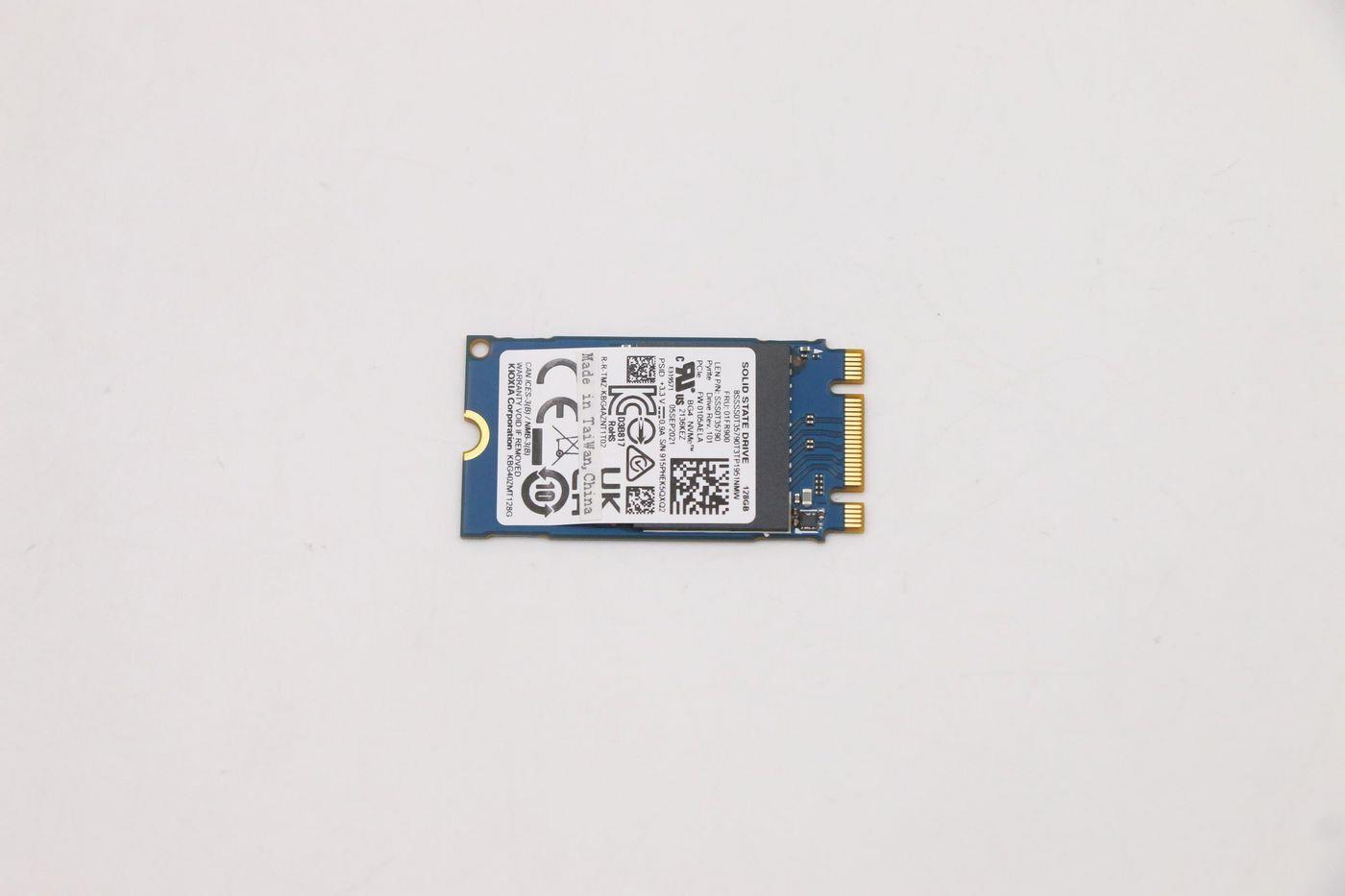 Lenovo TOSHIBA BG4 128GB M.2 PCIe 2242 KBG40ZMT128G SSD (01FR900)