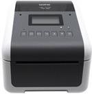 BROTHER Label printer 300 dpi USB + interface serie RS-232C + Ethernet + Wi-Fi + Bluetooth + USB host and a screen (TD4550DNWBXX1)