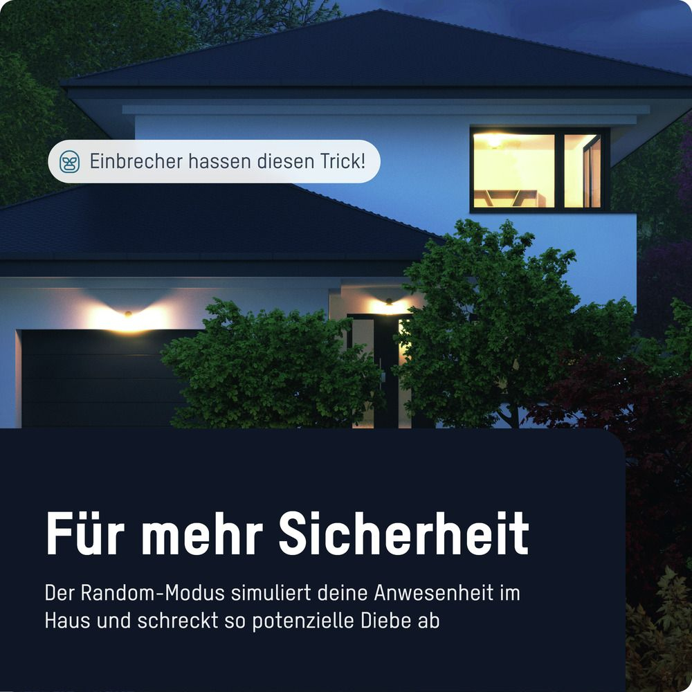 Ansmann AES6 Steckdosen-Zeitschaltuhr Digital 3680 W Weiß