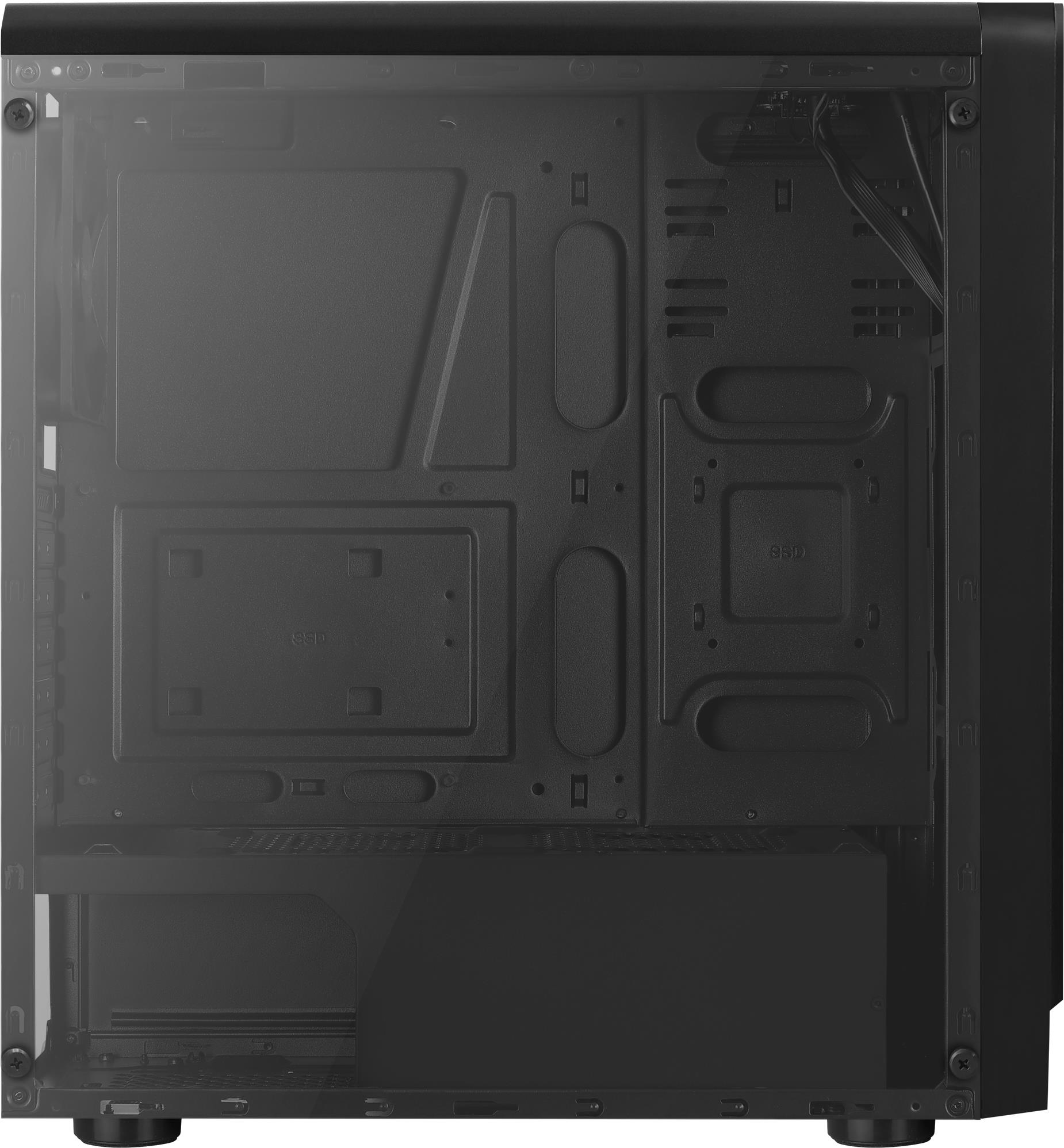 Aerocool Rift Midi Tower Schwarz