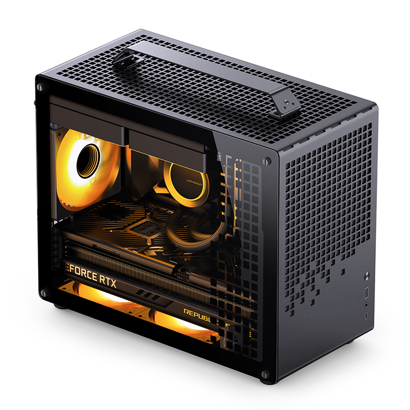 Jonsbo Z20 Micro-ATX Systemgehäuse Black