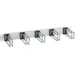 EFB-Elektronik 48,30cm (19") 1HE Kabelführungspanel, 5 x Doppelbügel 110 mm, Frontblende RAL9005 Hersteller: EFB Elektronik (699981TS.2)