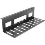 ACT Under-Desk Kabelmanagementablage 40 cm AC8380 - Stahl Schwarz für Schreibtisch