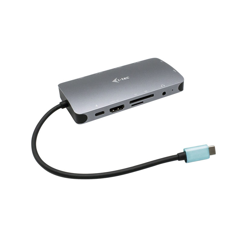 i-tec Nano Dock USB-C Dockingstation mit HDMI, VGA, Gigabit Ethernet und 100W Netzteil