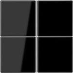 JUNG LS404TSASW Tastensatz komplett 4fach (LS404TSASW)