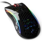 Glorious Model D- Gaming-Maus - schwarz, glossy (GLO-MS-DM-GB)