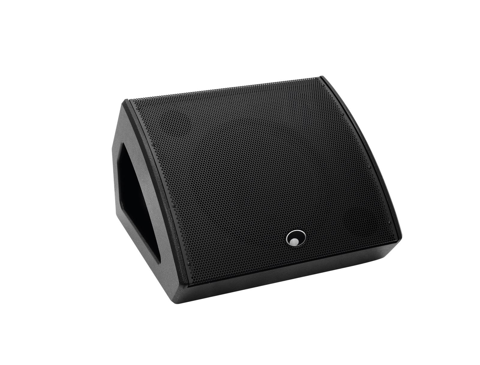 Omnitronic KM-112A Aktiv-Bühnenmonitor 12" Koaxial 250 W RMS Schwarz