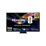 Hisense Germany GmbH 164,0cm/65" (3840x2160) Hisense 65UR9DS Smart TV 4K RGB MiniLED 6ms 170Hz HDMI USB-C LAN HDR VESA WiFi Bluetooth Black/Grey (20018895)
