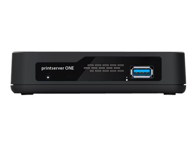 SEH printserver ONE Druckserver 1GbE USB 3.2 Gen 1 Schwarz