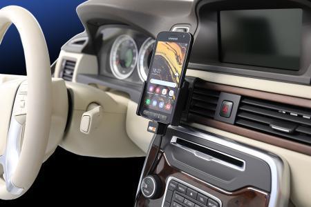 Brodit KFZ-Halterung, aktiv Aktiv Halterung, inkl. KFZ-Ladeadapter, passend für: Samsung Galaxy Xcover 4s (721133)