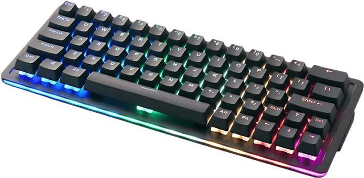 MOUNTAIN Everest 60 RGB Gaming Tastatur - Linear 45, ANSI, US-Layout, schwarz (MG-EVK60B-ML1-US)