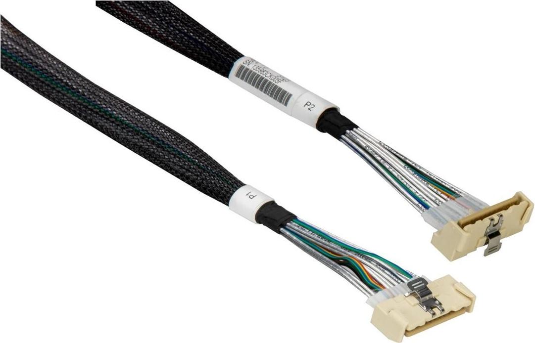 Supermicro Kabel CBL-MCIO-1339M5R MCIO x8 (STR) auf MCIO x8 (RA) 39cm (CBL-MCIO-1339M5R)