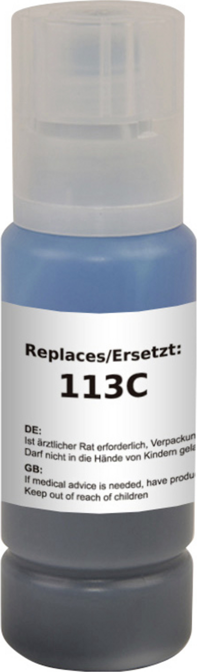 Renkforce Druckerpatrone ersetzt Epson 113 Kompatibel Cyan RF-EINK113C (RF-6736460)