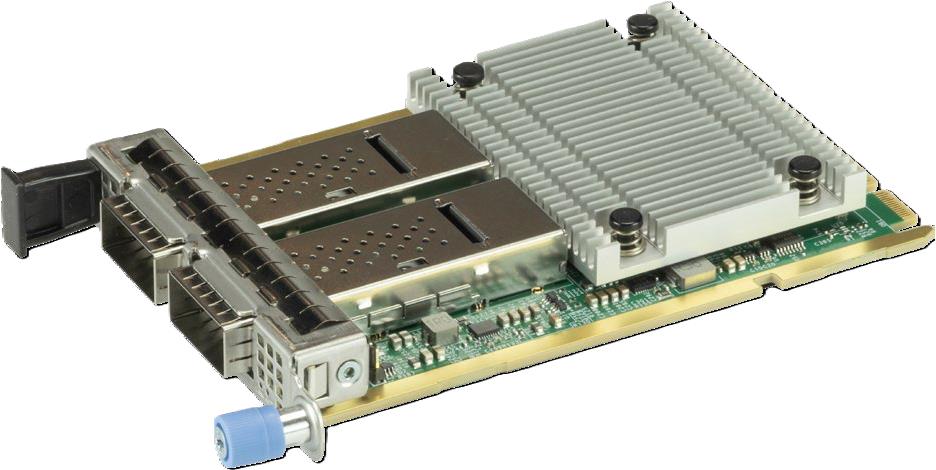 Supermicro AOC-A100G-M2CM-O Netzwerkkarte Eingebaut Ethernet / Fiber 100000 Mbit/s (AOC-A100G-M2CM-O)