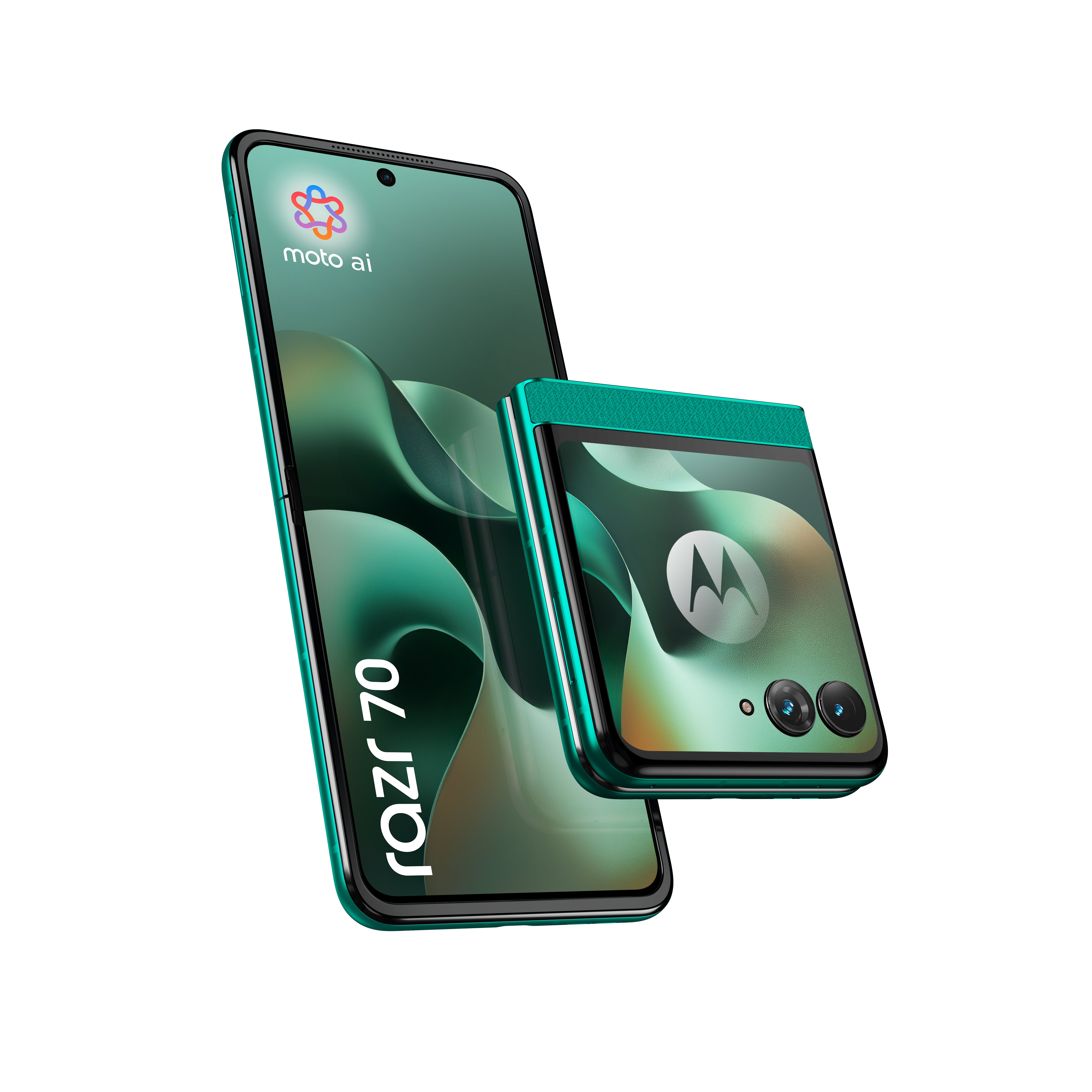 Motorola Razr 70 Klapphandy 6.9" 8 GB RAM 256 GB SSD Sporting Green
