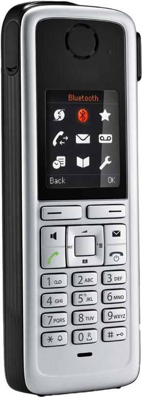 Unify OpenStage M3 Ex Schnurloses Erweiterungshandgerät DECT Bluetooth Schwarz, Silber