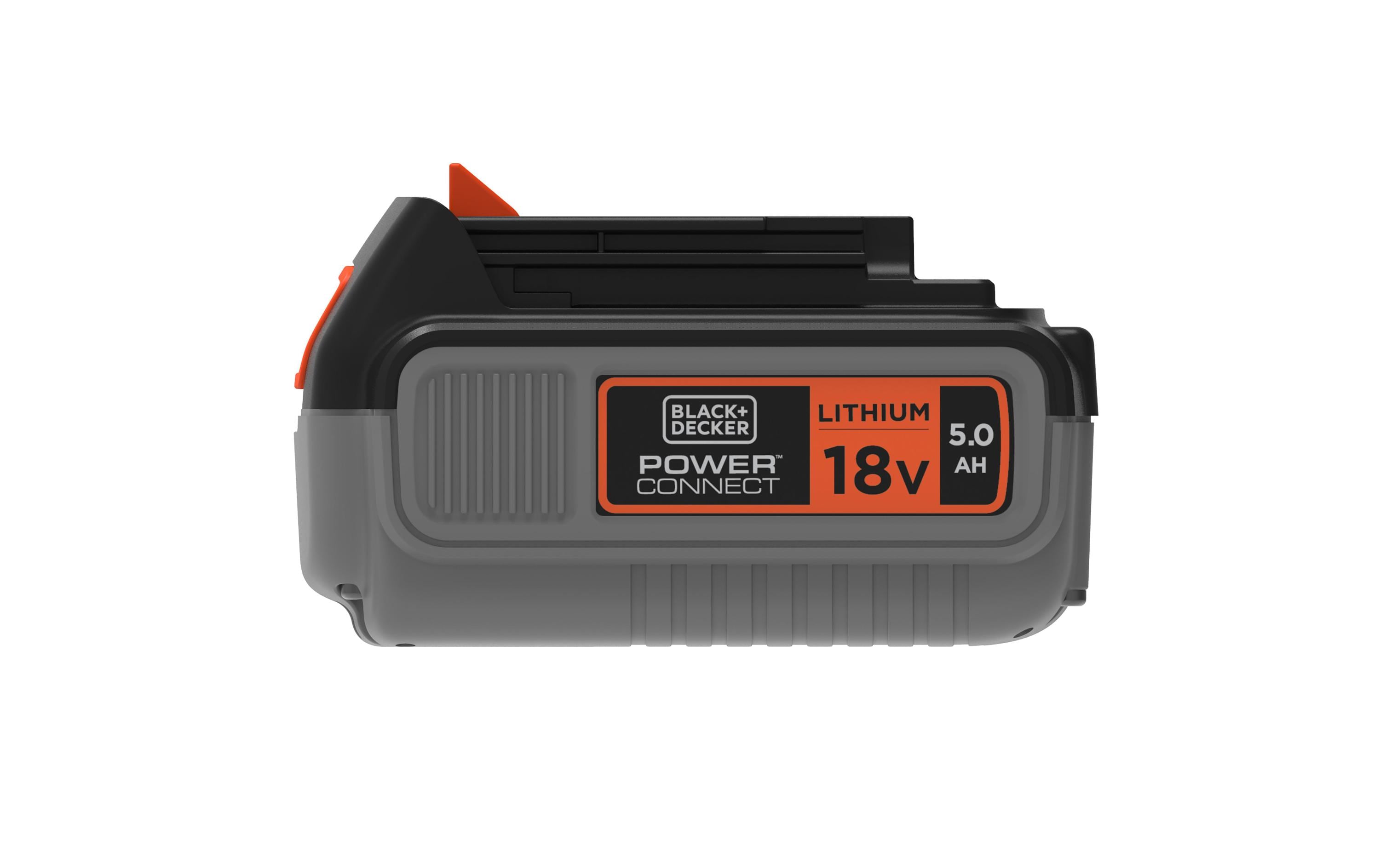 Black & Decker Power Connect BL5018-XJ 18 V 5 Ah Akku Schwarz, Grau