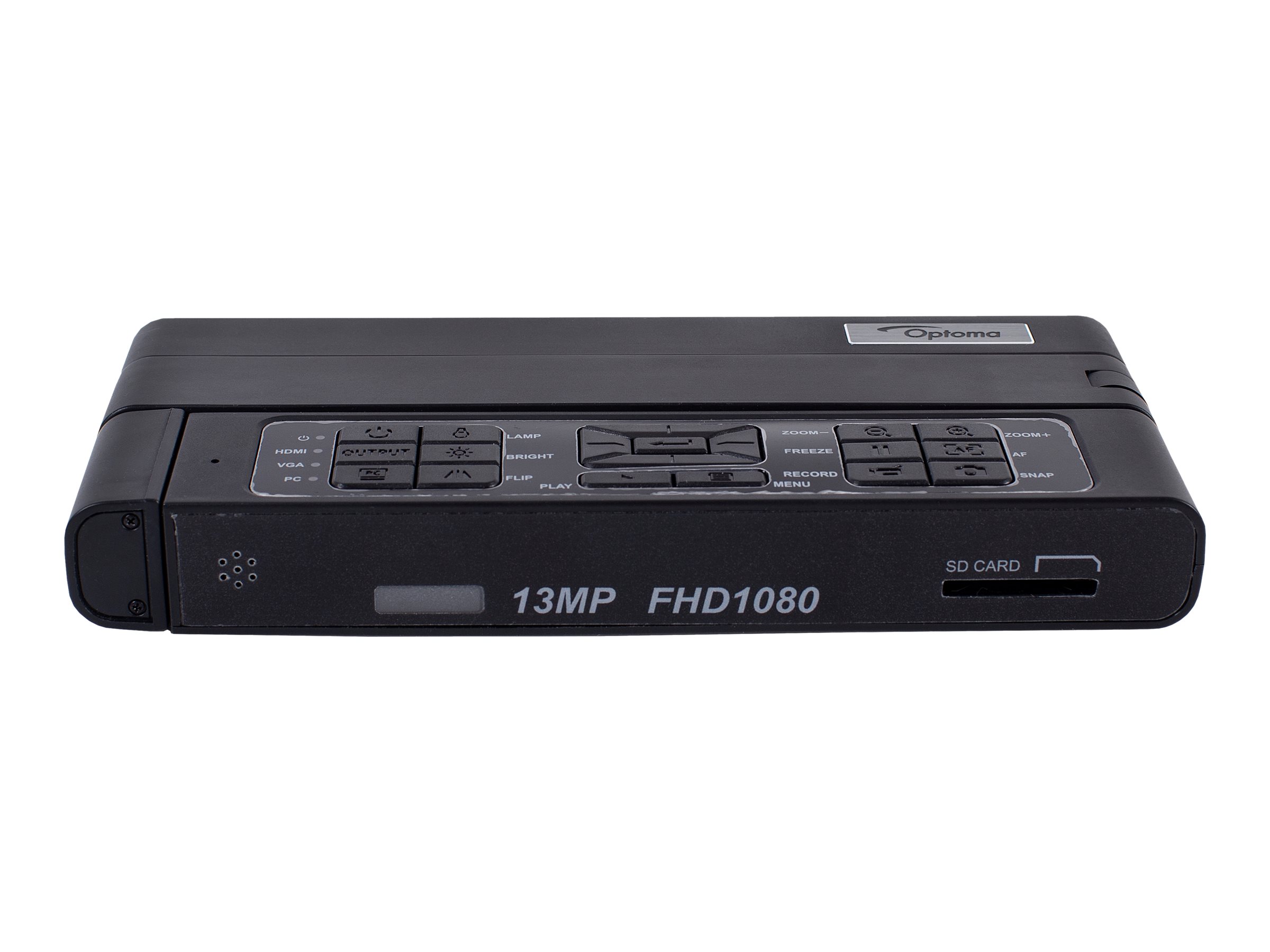 Optoma DC455 Dokumentenkamera 13 MP 1080p HDMI VGA USB 2.0 Schwarz
