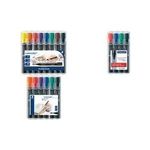 Staedtler Lumocolor permanent marker 352 Permanent-Marker Rundspitze Schwarz (352 WP6)