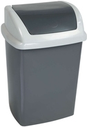 Jakob Maul GmbH Abfallbehälter MAULswing 10l Schwingdeckel Kunststoff (9521087)
