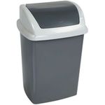 Jakob Maul GmbH Abfallbehälter MAULswing 10l Schwingdeckel Kunststoff (9521087)